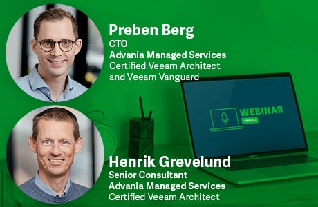 Banner-Tinted-Green-Colored-with-Advania-Veeam-Webinar-Preben-and-Henrik