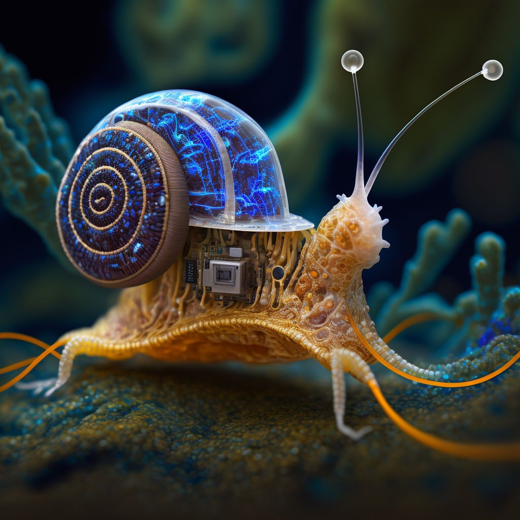 Snail-Slow-Internet-Microchip