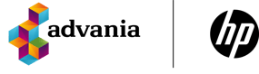 Advania-HP-Joined Logo black